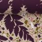 Preview: Baumwoll Jersey Marvelous Fern Lila Beige by Lycklig Design von Swafing